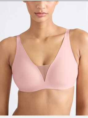 Knix XL shadow mesh t-shirt bra